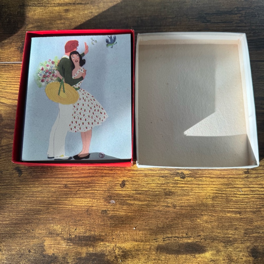 Reproducta Rendez-vous Complete 12 Note Cards & Envelopes‎ Box Set #700 USA - Picture 4 of 9